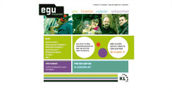 Desktop Screenshot of egu.dk